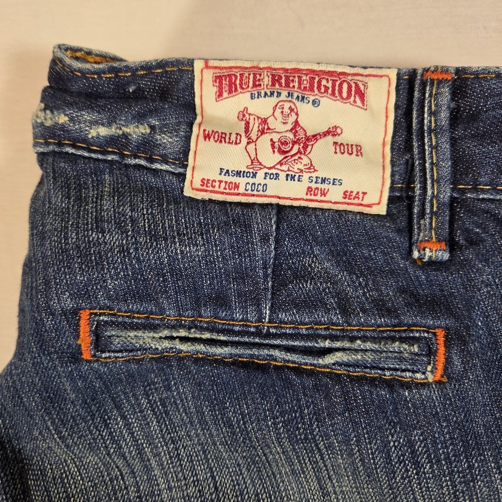 Vintage‎ True Religion Coco Flared Jeans Style 88561 100% Cotton Made in USA - Picture 12 of 12